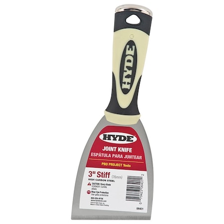 Hyde 3 in.  Pp Hh Stiff Chisel Scraper 06401 6401